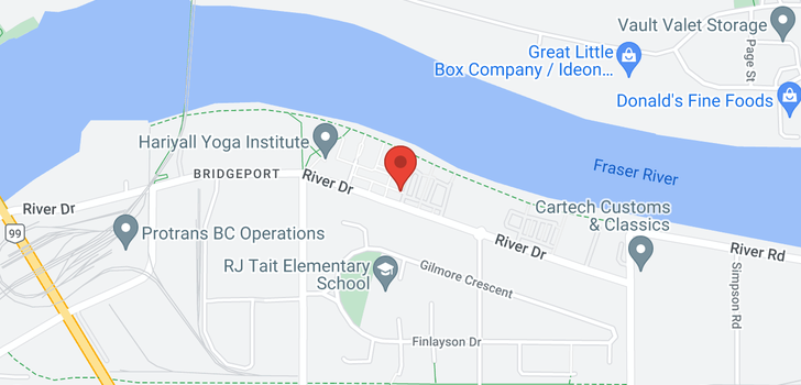 map of 214 10177 RIVER DRIVE